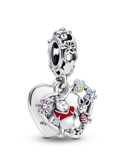 Disney x Pandora Талисман висулка Най-добре е заедно